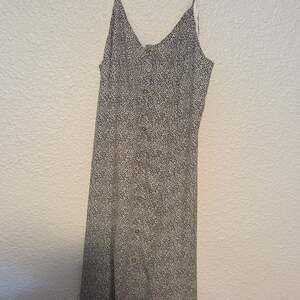 Sienna Sky Leopard Print Button Front Midi Dress